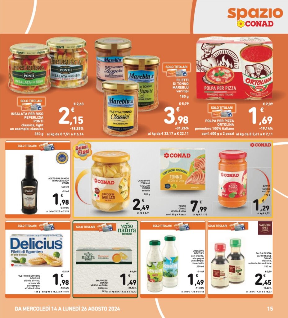 volantino Conad 14 agosto 2024 pagina 15