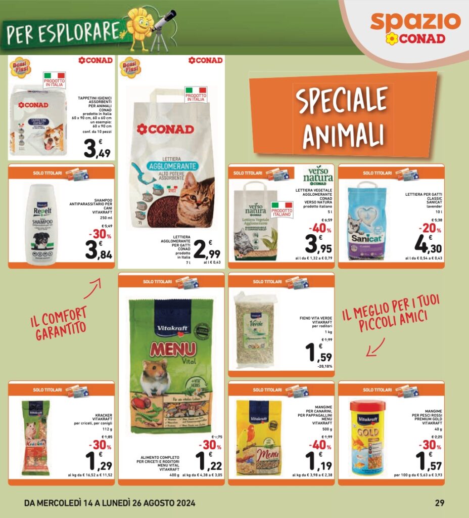 volantino Conad 14 agosto 2024 pagina 29