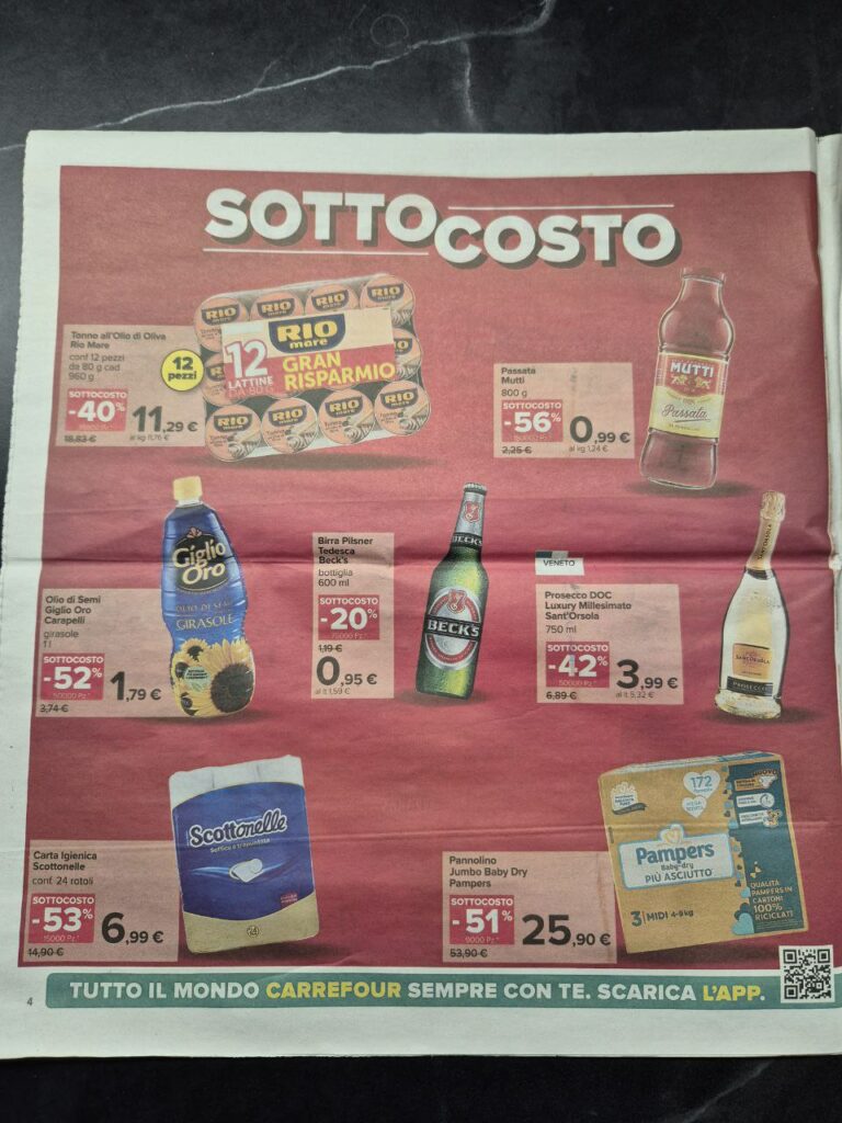 volantino Carrefour sottocosto 6 settembre 2024 pagina 04
