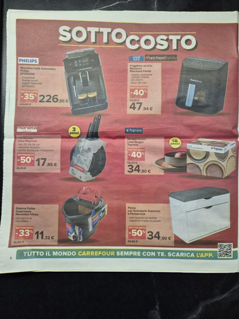 volantino Carrefour sottocosto 6 settembre 2024 pagina 08