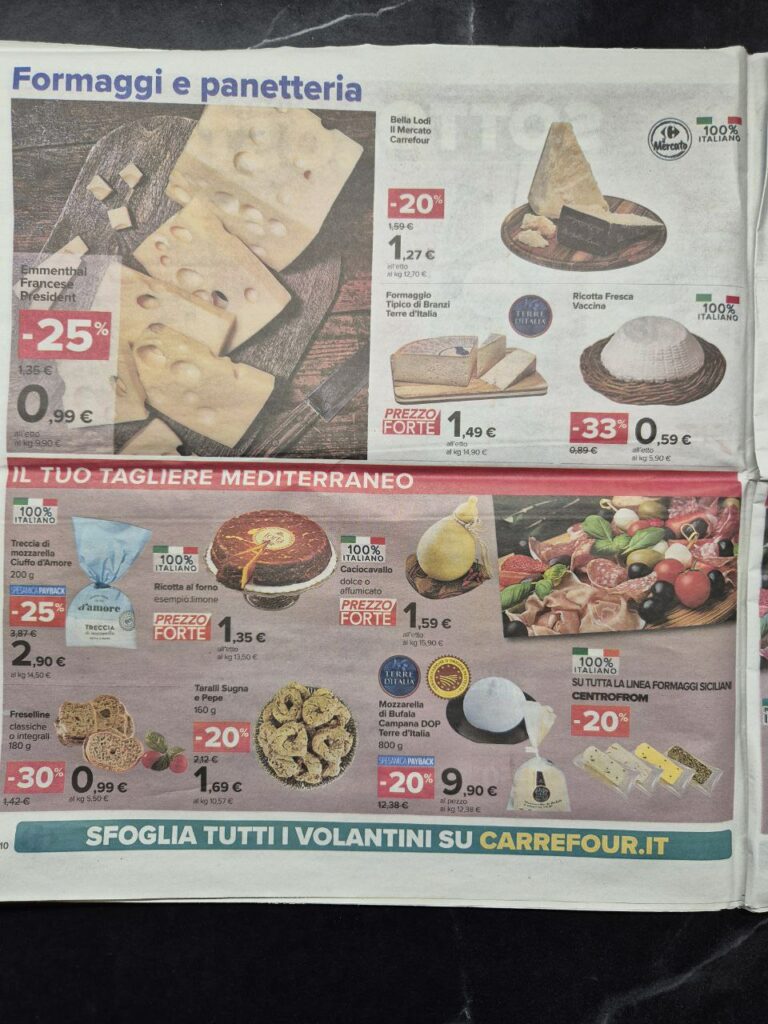 volantino Carrefour sottocosto 6 settembre 2024 pagina 10