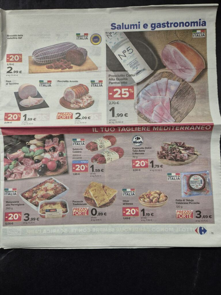 volantino Carrefour sottocosto 6 settembre 2024 pagina 11