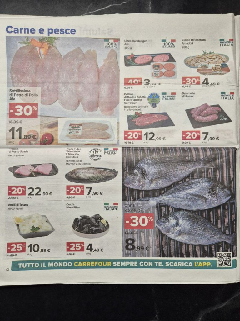 volantino Carrefour sottocosto 6 settembre 2024 pagina 13