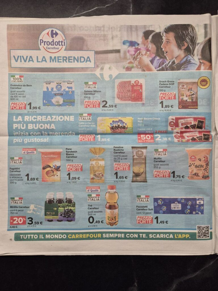 volantino Carrefour sottocosto 6 settembre 2024 pagina 15