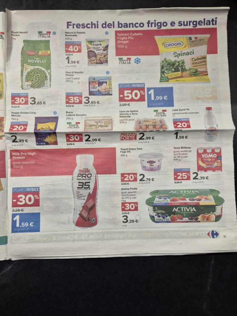 volantino Carrefour sottocosto 6 settembre 2024 pagina 16
