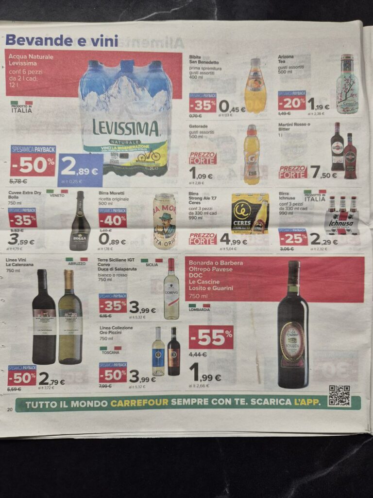 volantino Carrefour sottocosto 6 settembre 2024 pagina 19