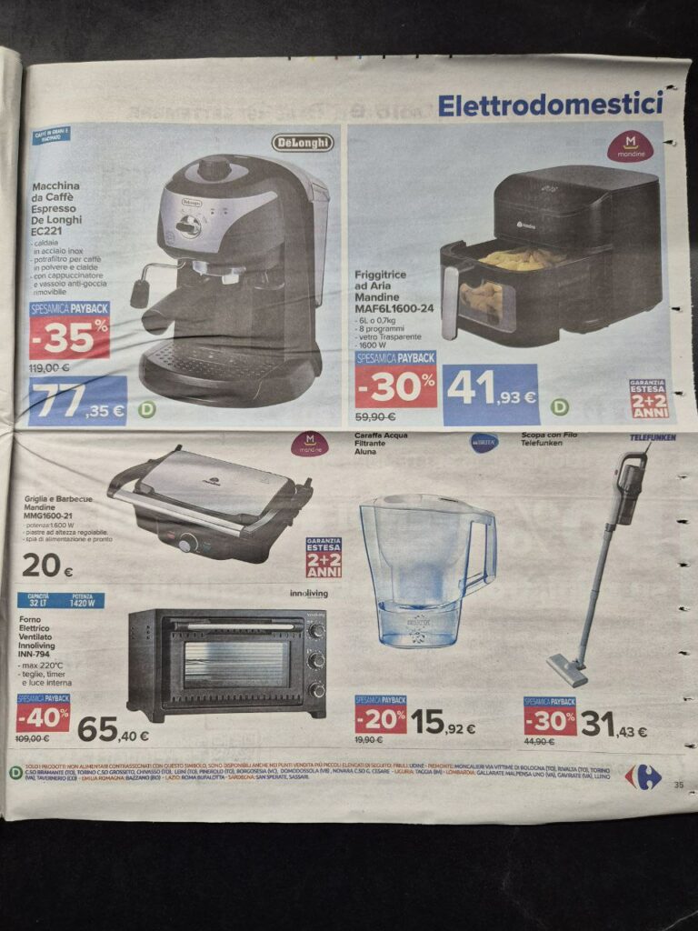 volantino Carrefour sottocosto 6 settembre 2024 pagina 35