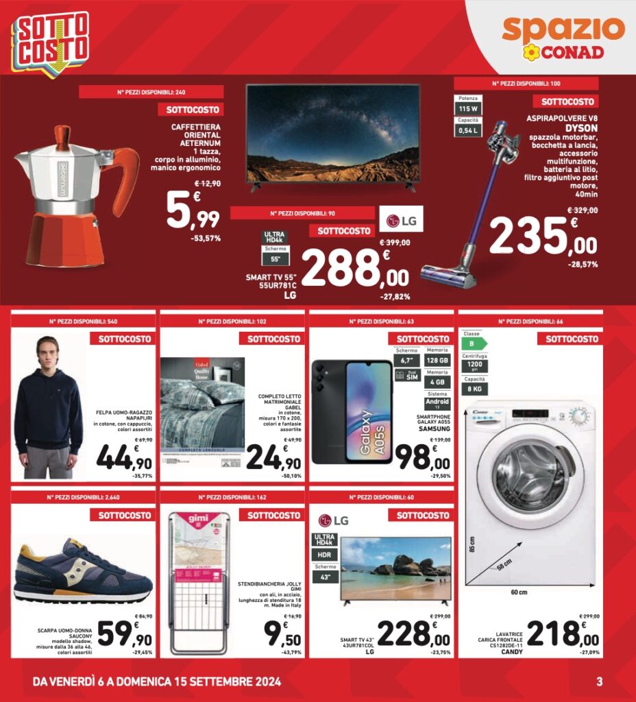 volantino Conad 6 settembre 2024 sottocosto pagina 03