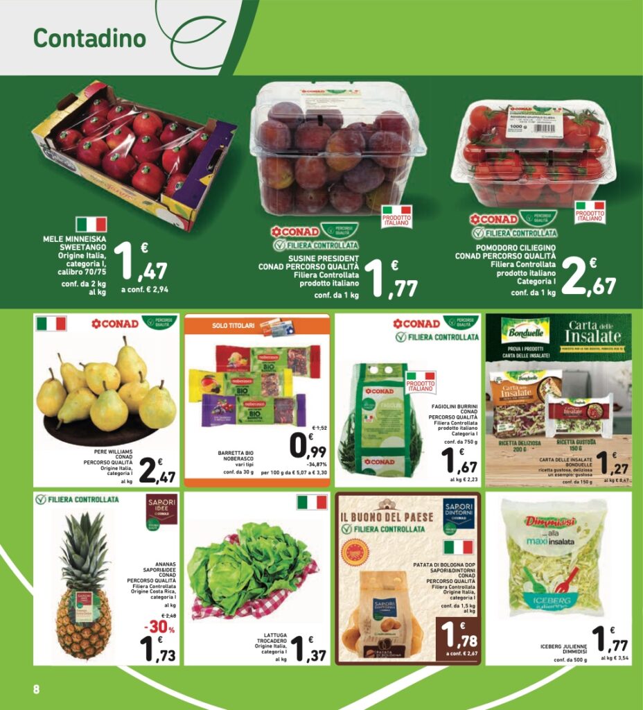 volantino Conad 6 settembre 2024 sottocosto pagina 08