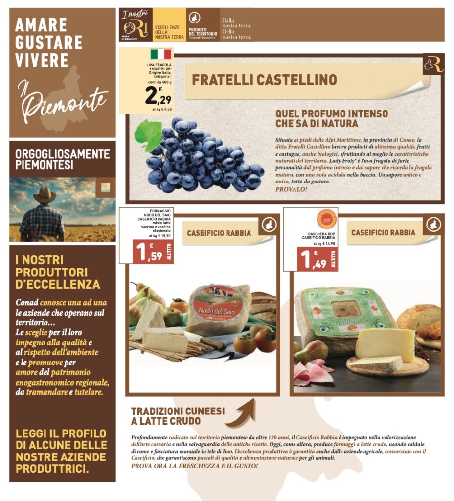 volantino Conad 6 settembre 2024 sottocosto pagina 16
