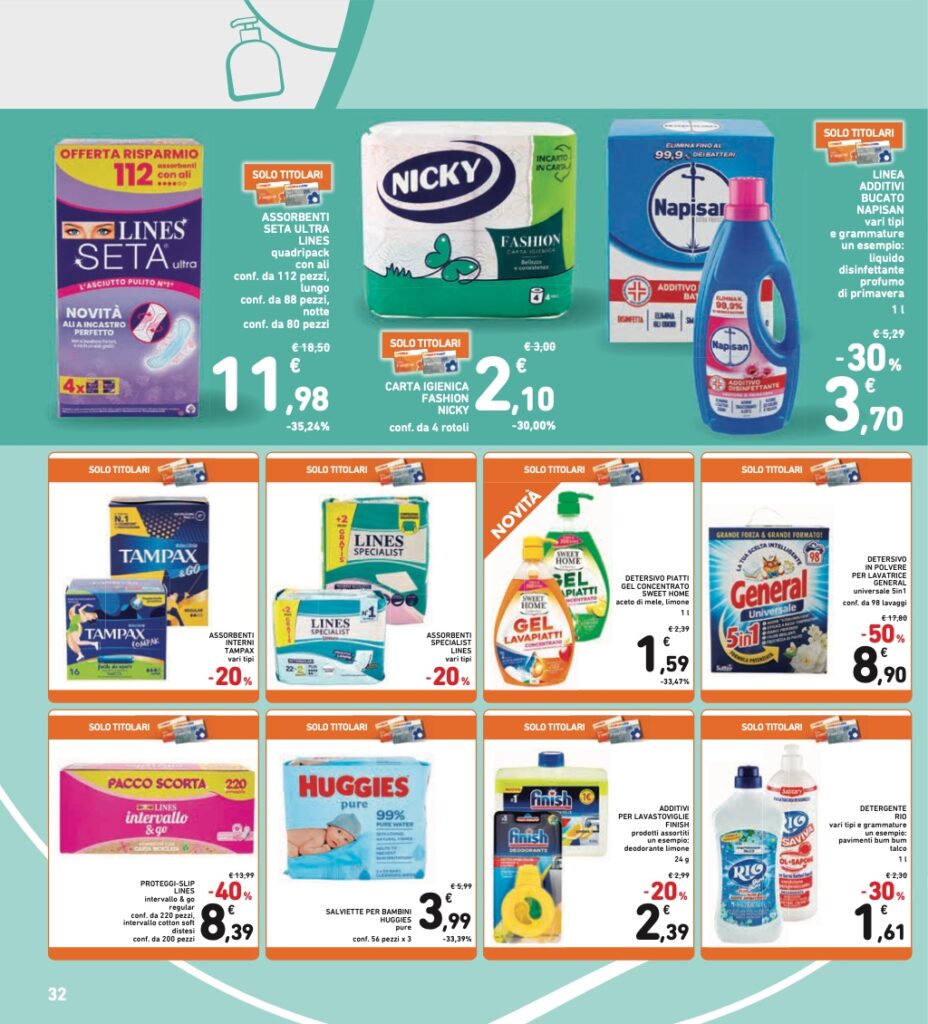 volantino Conad 6 settembre 2024 sottocosto pagina 32