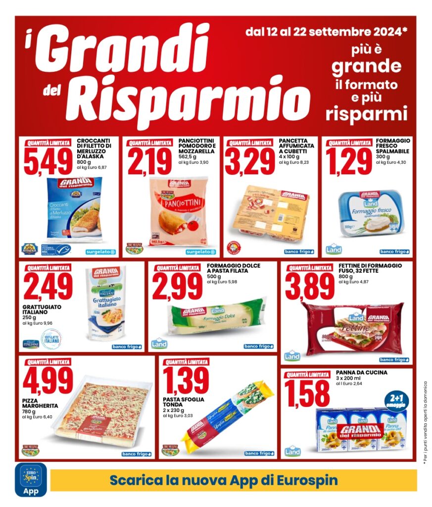 volantino Eurospin 12 settembre 2024 pagina 02