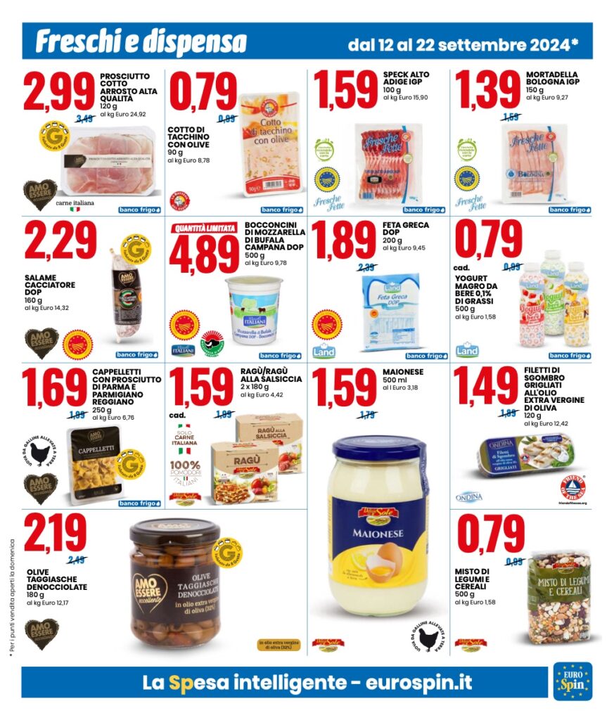 volantino Eurospin 12 settembre 2024 pagina 05
