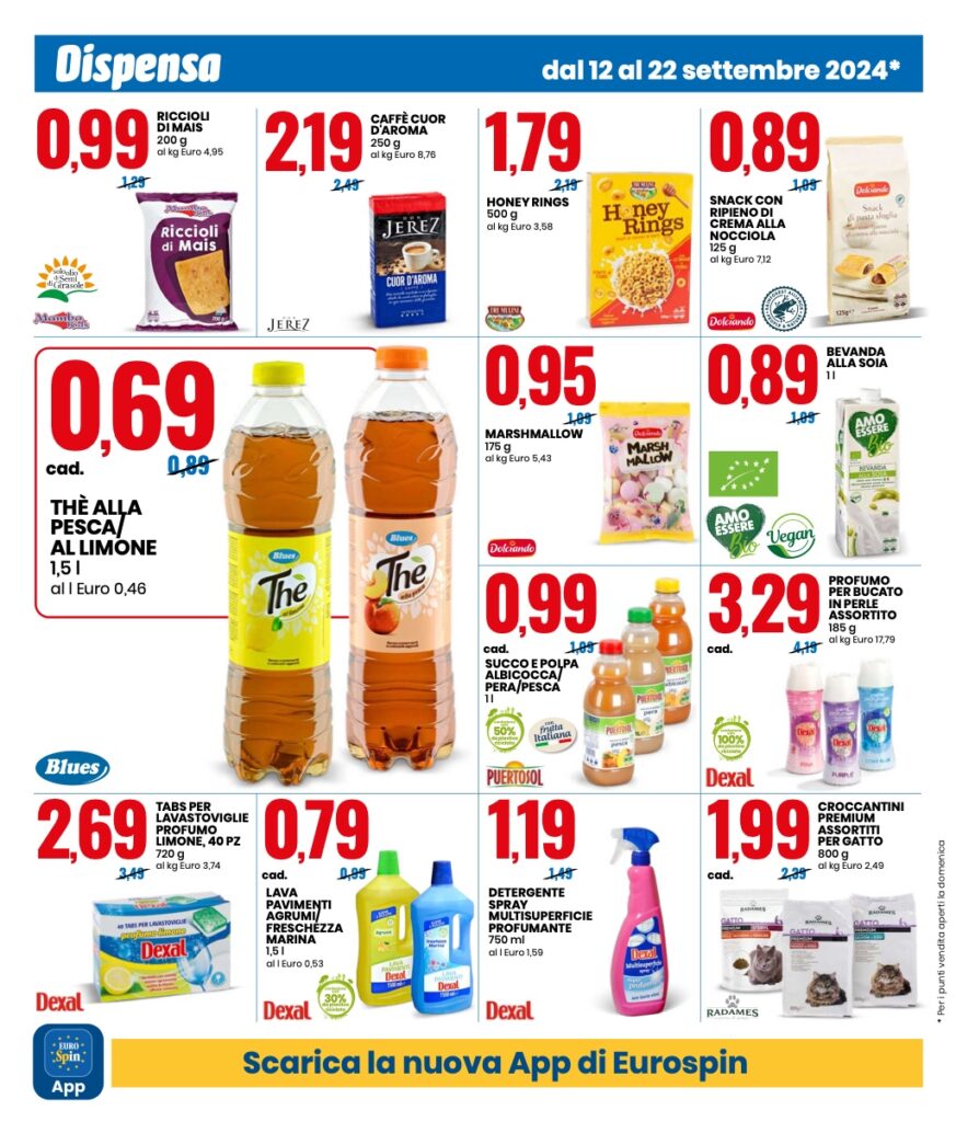 volantino Eurospin 12 settembre 2024 pagina 06