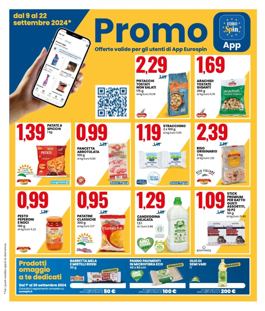 volantino Eurospin 12 settembre 2024 pagina 11