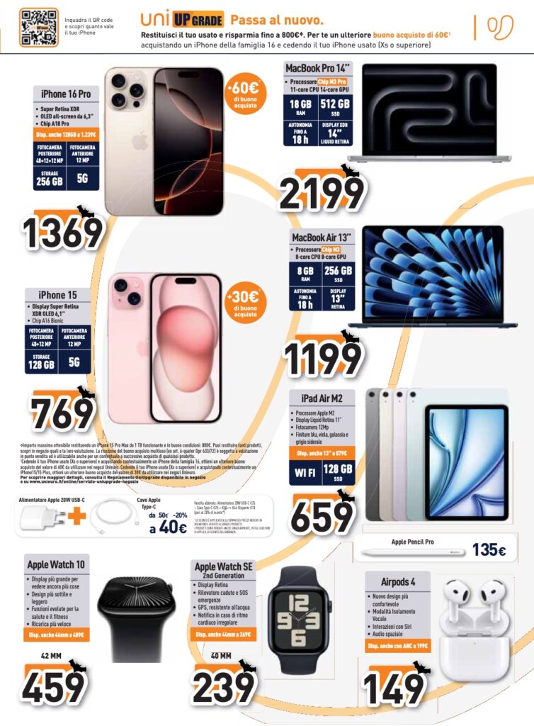 Volantino Unieuro 28 ottobre 2024 pagina 11