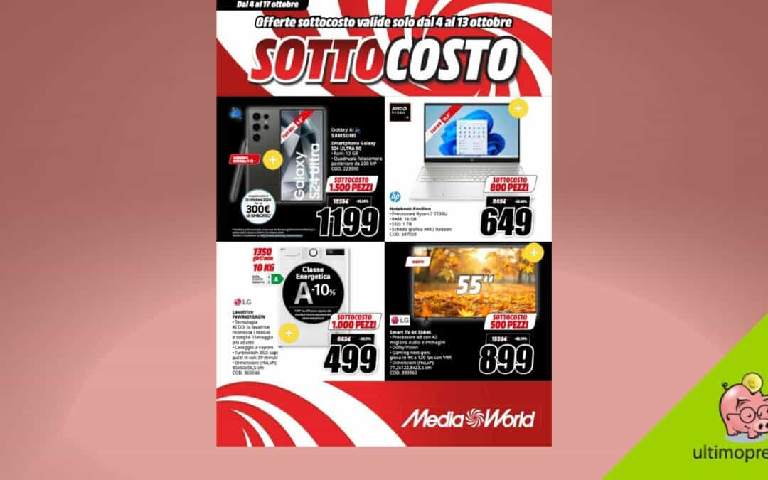 Sottocosto MediaWorld vs. Unieuro: chi vince dal 4 al 13 ottobre 2024?