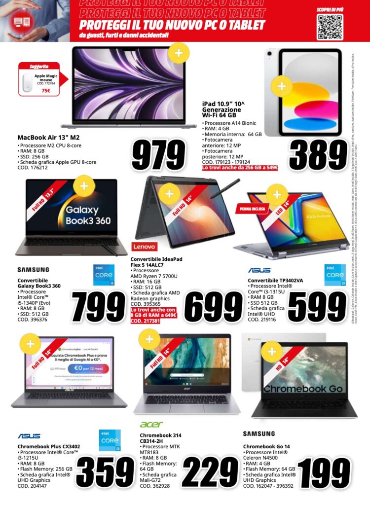 volantino sottocosto MediaWorld 4 ottobre 2024 pagina 10