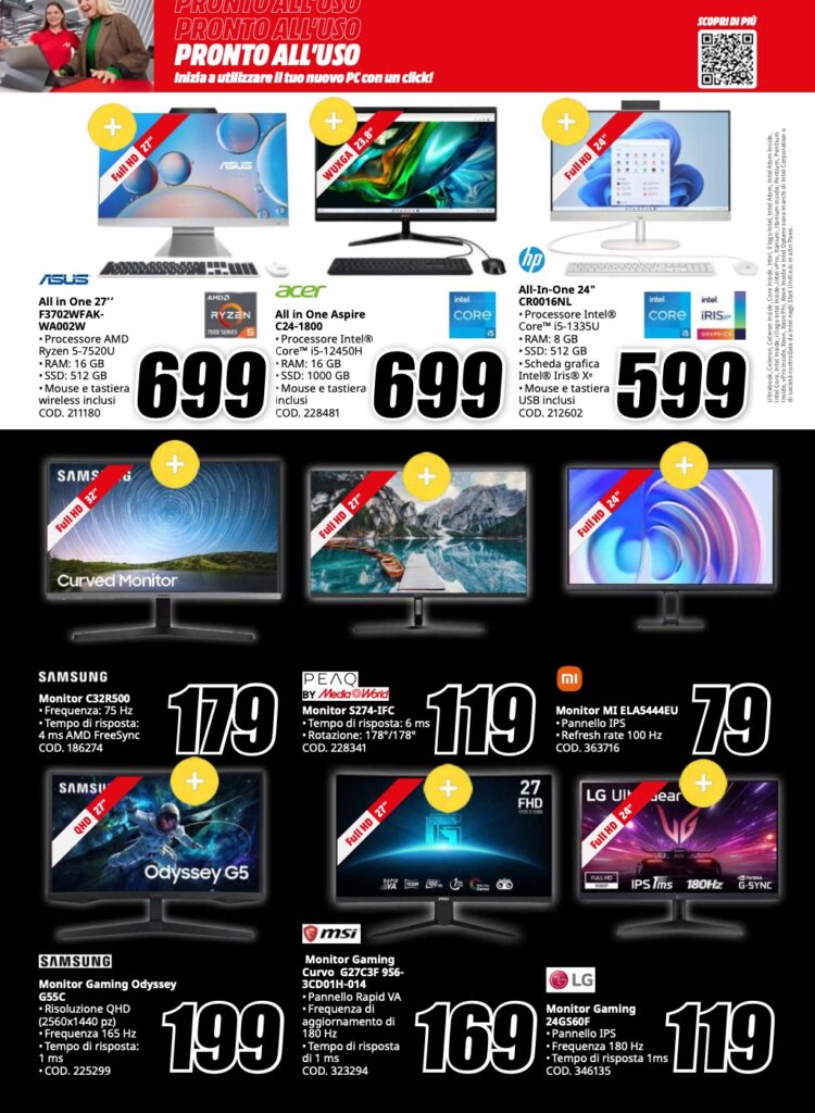 volantino sottocosto MediaWorld 4 ottobre 2024 pagina 12