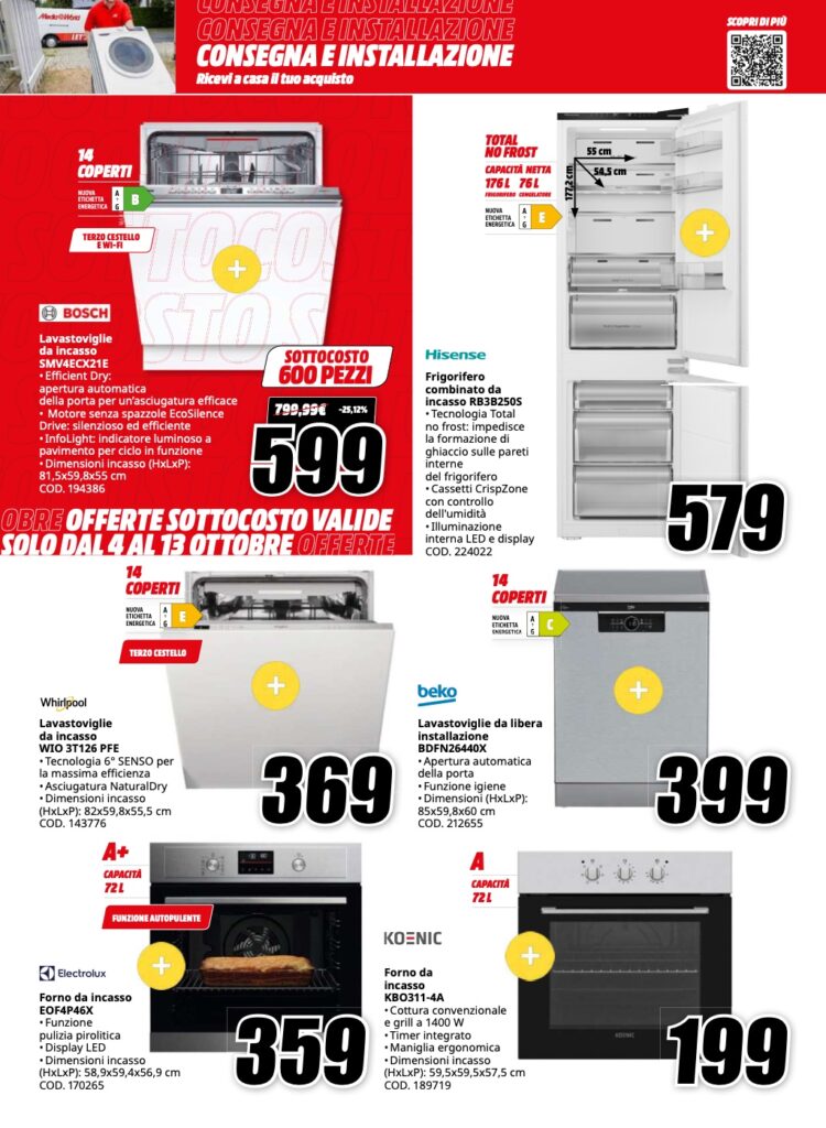 volantino sottocosto MediaWorld 4 ottobre 2024 pagina 27