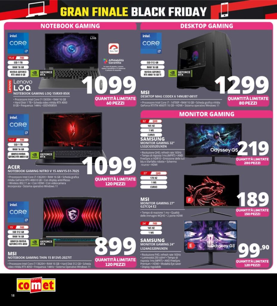 Black Friday Comet 2024 pagina 18