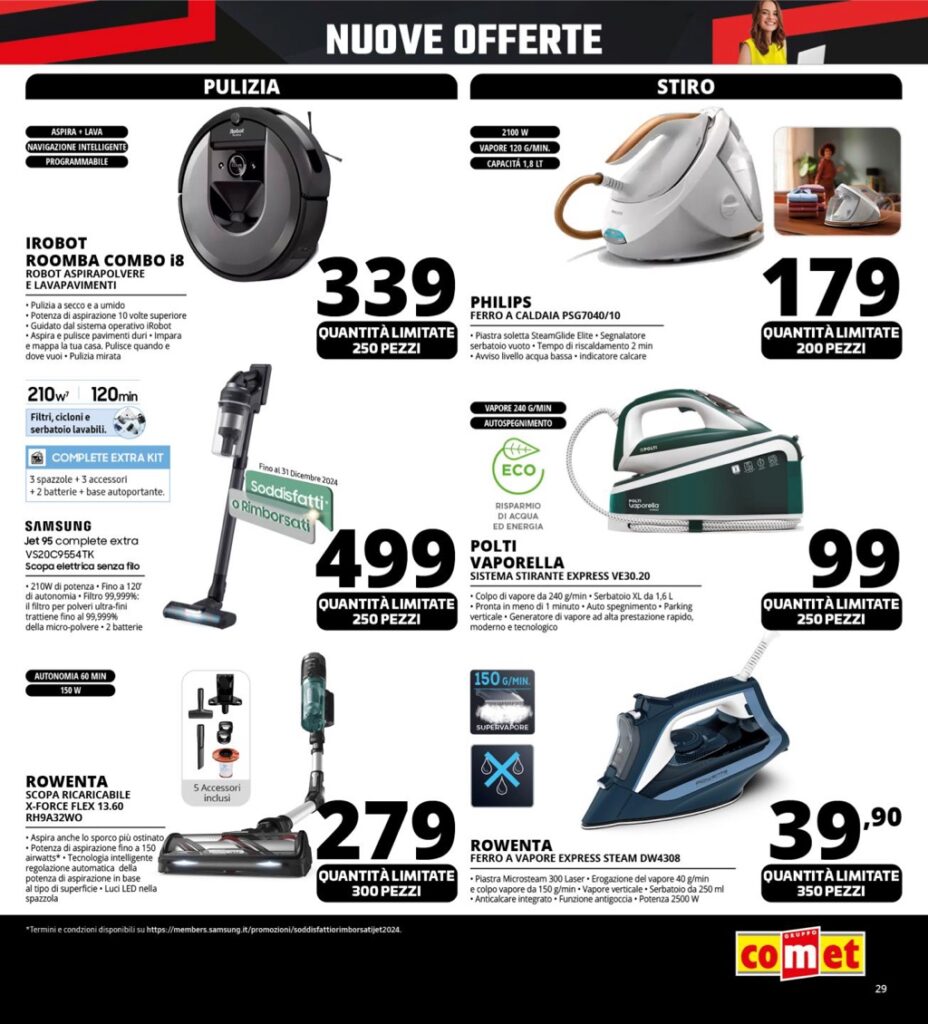 volantino Comet Black Friday 2024 novembre 14 pagina 29
