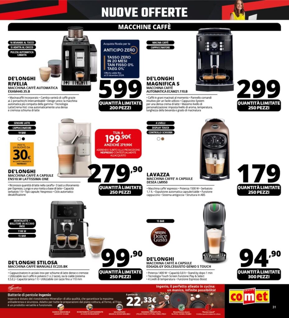 volantino Comet Black Friday 2024 novembre 14 pagina 31