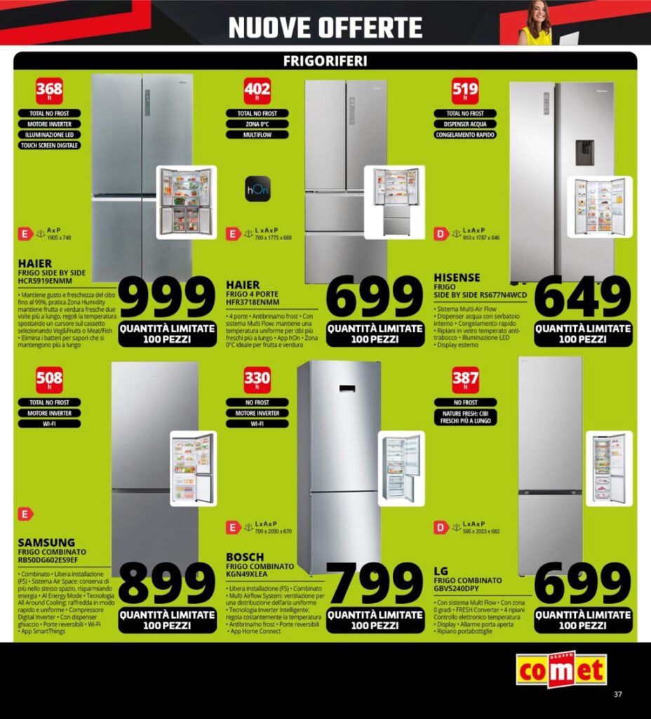 volantino Comet Black Friday 2024 novembre 14 pagina 37