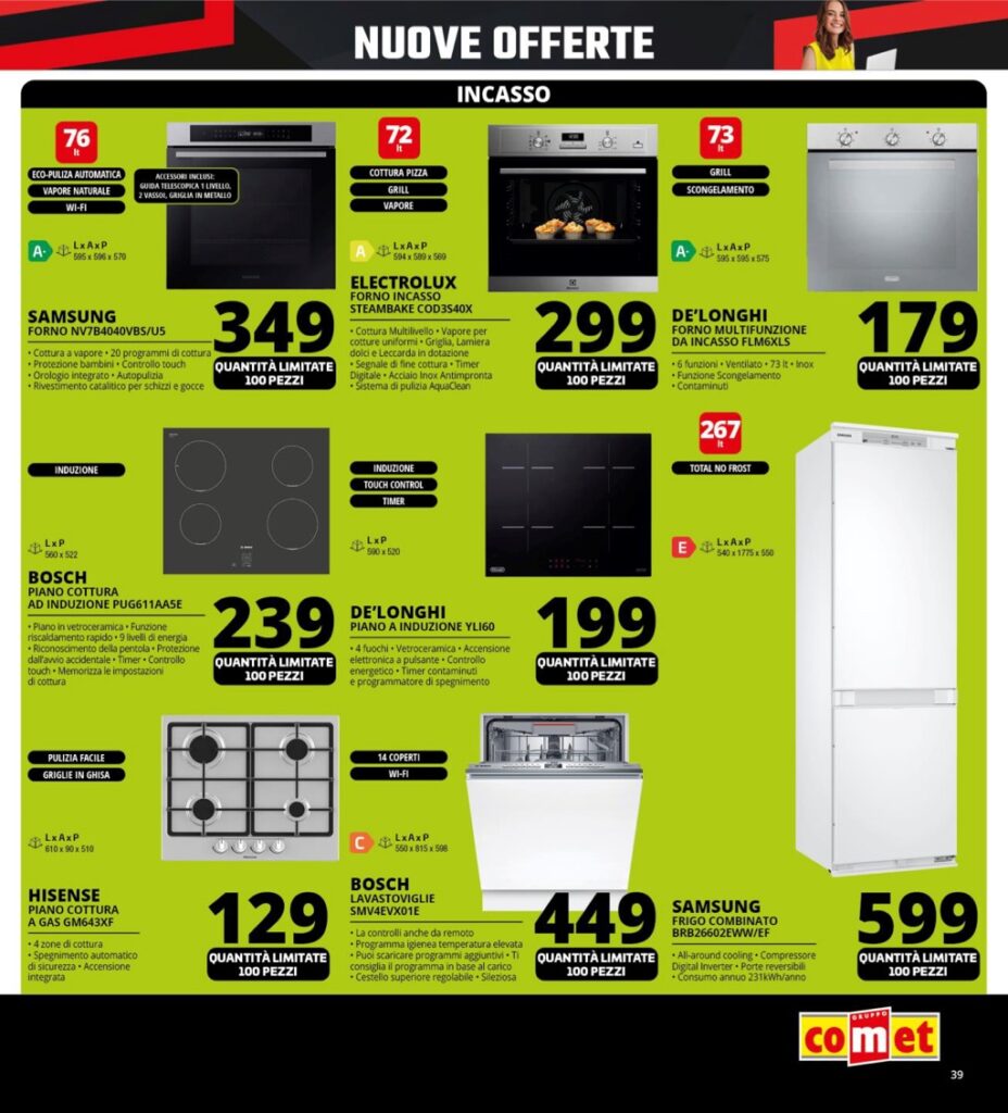 volantino Comet Black Friday 2024 novembre 14 pagina 39