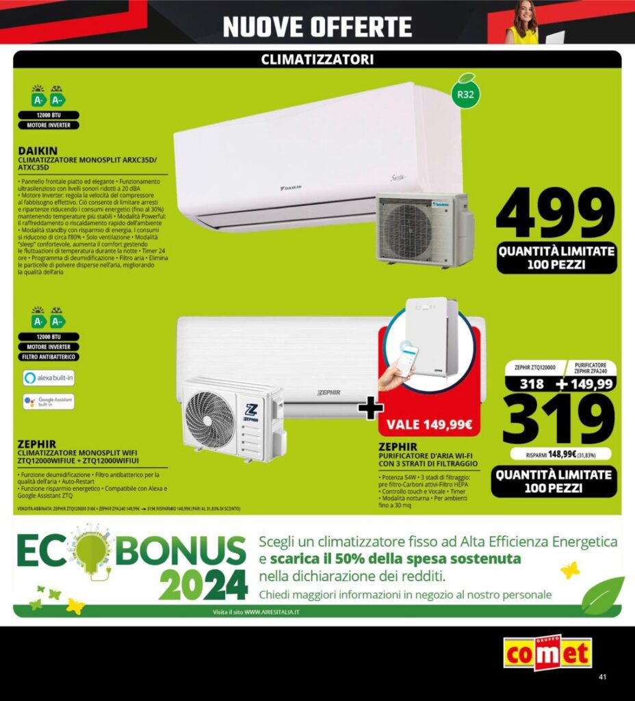 volantino Comet Black Friday 2024 novembre 14 pagina 41