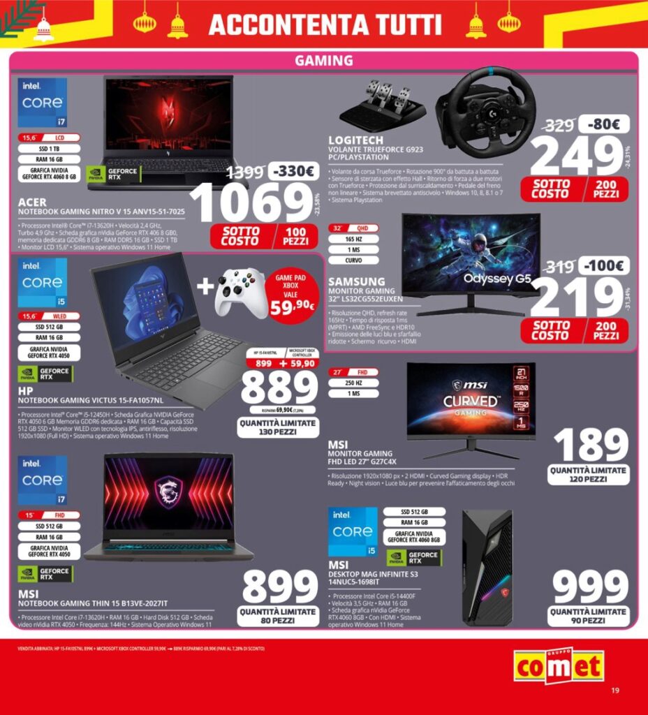 volantino Comet 13 dicembre 2024 pagina 19