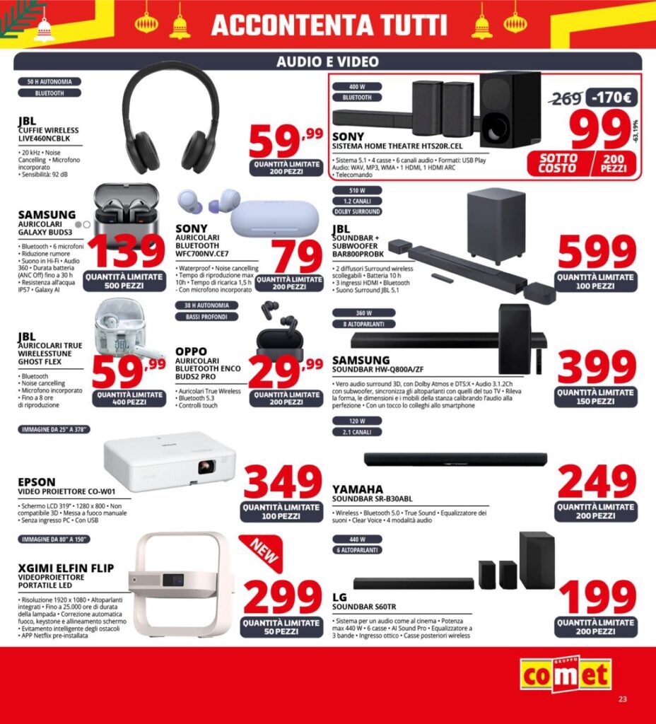 volantino Comet 13 dicembre 2024 pagina 23