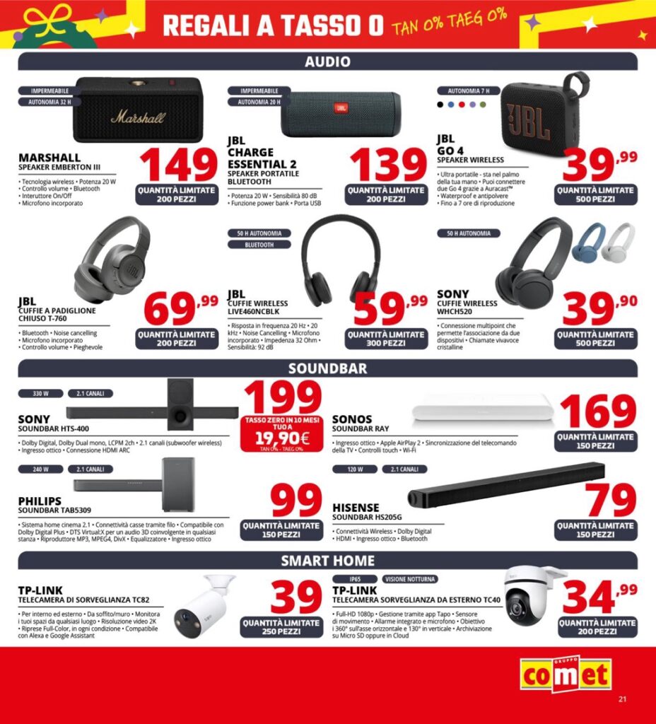 volantino Comet 3 dicembre 2024 pagina 21