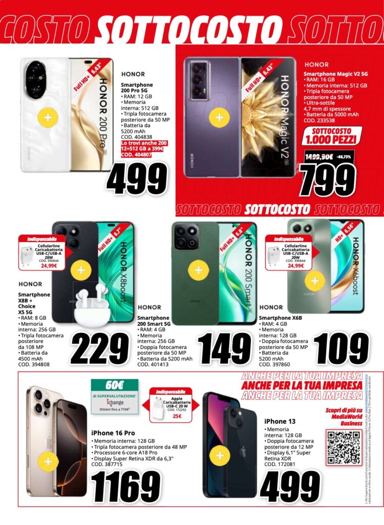 volantino sottocosto MediaWorld 6 dicembre 2024 pagina 06