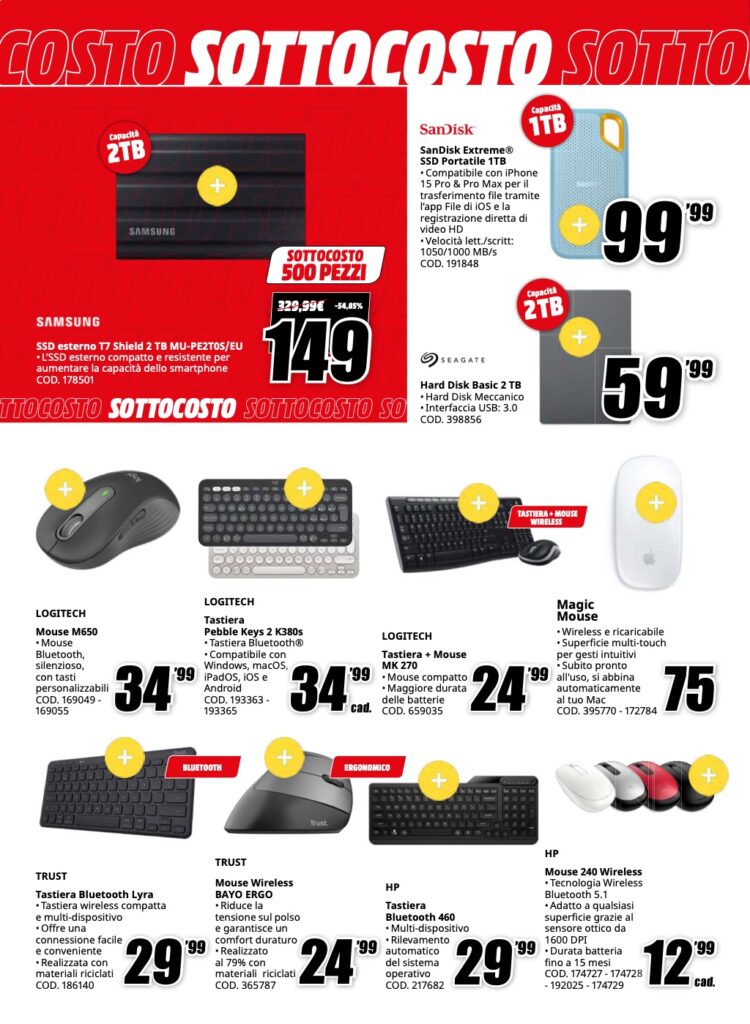volantino sottocosto MediaWorld 6 dicembre 2024 pagina 14