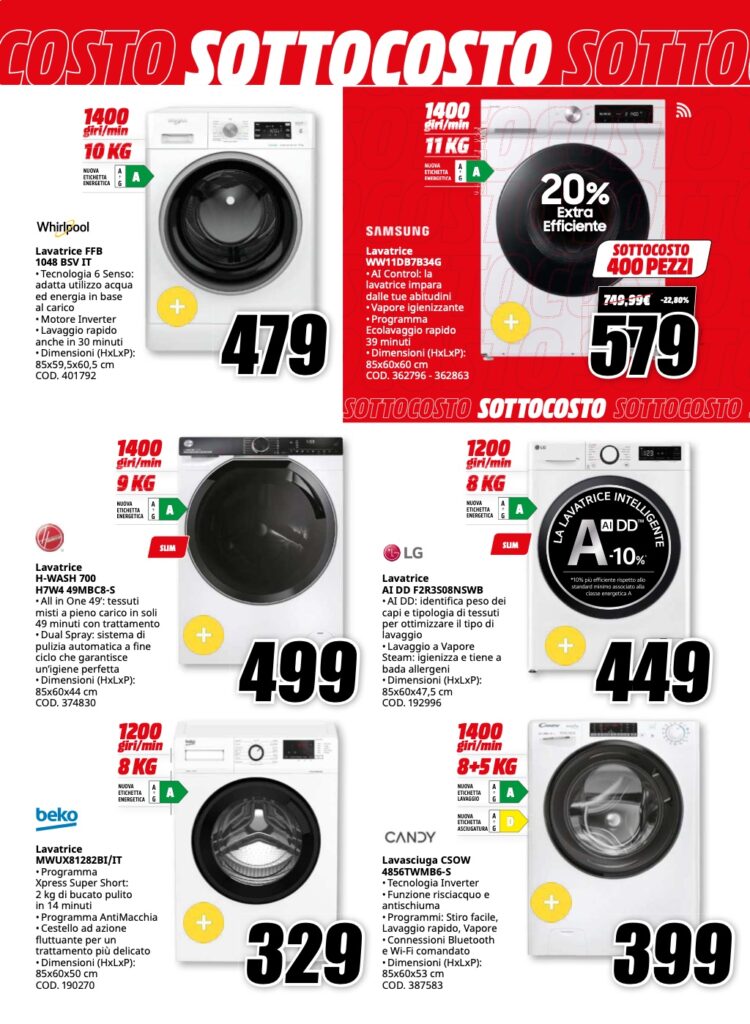 volantino sottocosto MediaWorld 6 dicembre 2024 pagina 24