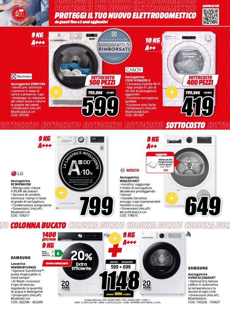 volantino sottocosto MediaWorld 6 dicembre 2024 pagina 25