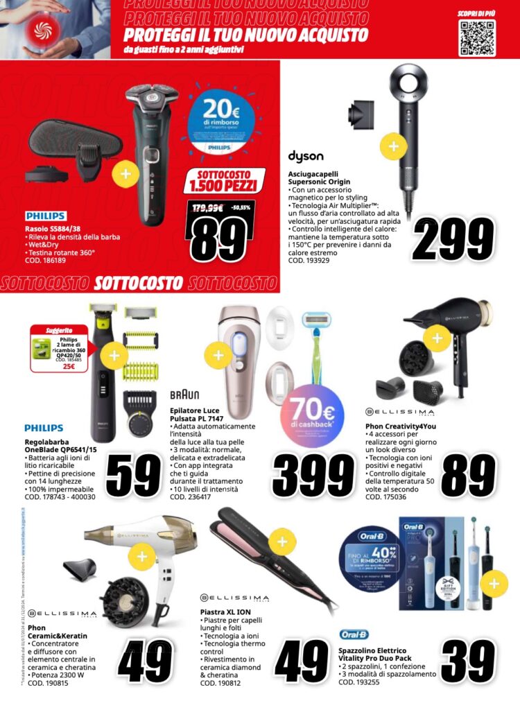 volantino sottocosto MediaWorld 6 dicembre 2024 pagina 31