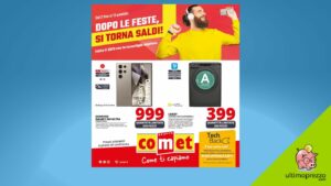 saldi invernali 2025 comet